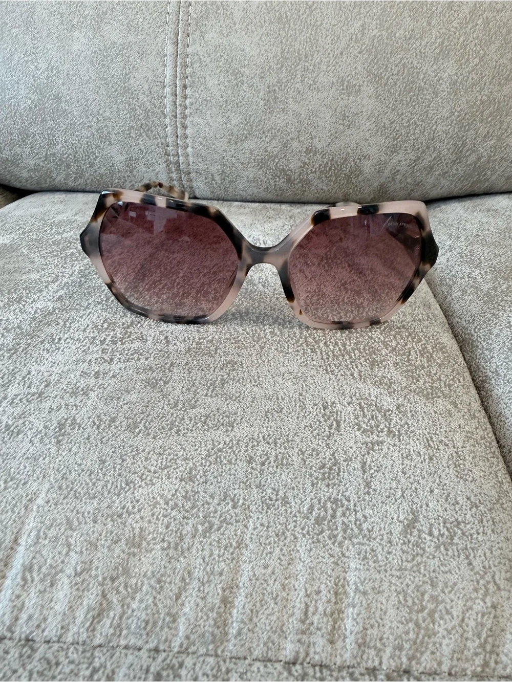 Brian Atwood Oversized Tortoiseshell Sunglasses